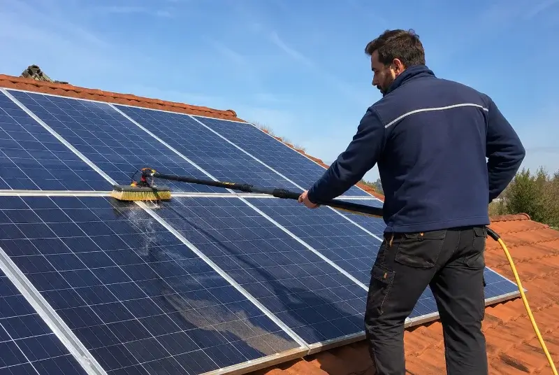 Nettoyage et entretien de panneaux solaires à Montberon